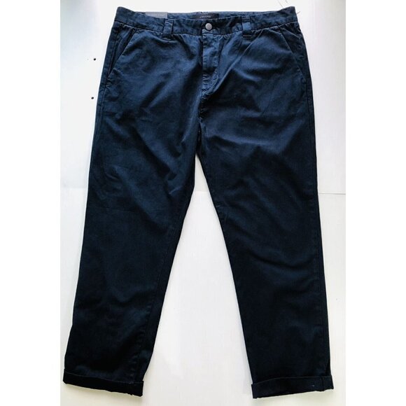 J Brand Men’s Kieran Navy Relaxed Straight Trouser Pants Size 40 JB002608 - Picture 2 of 12